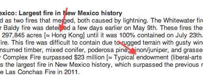 inline explanations screenshot
